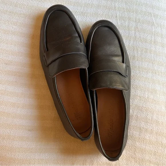 Madewell Black The Lacey Loafer Size 7 - Picture 3 of 9